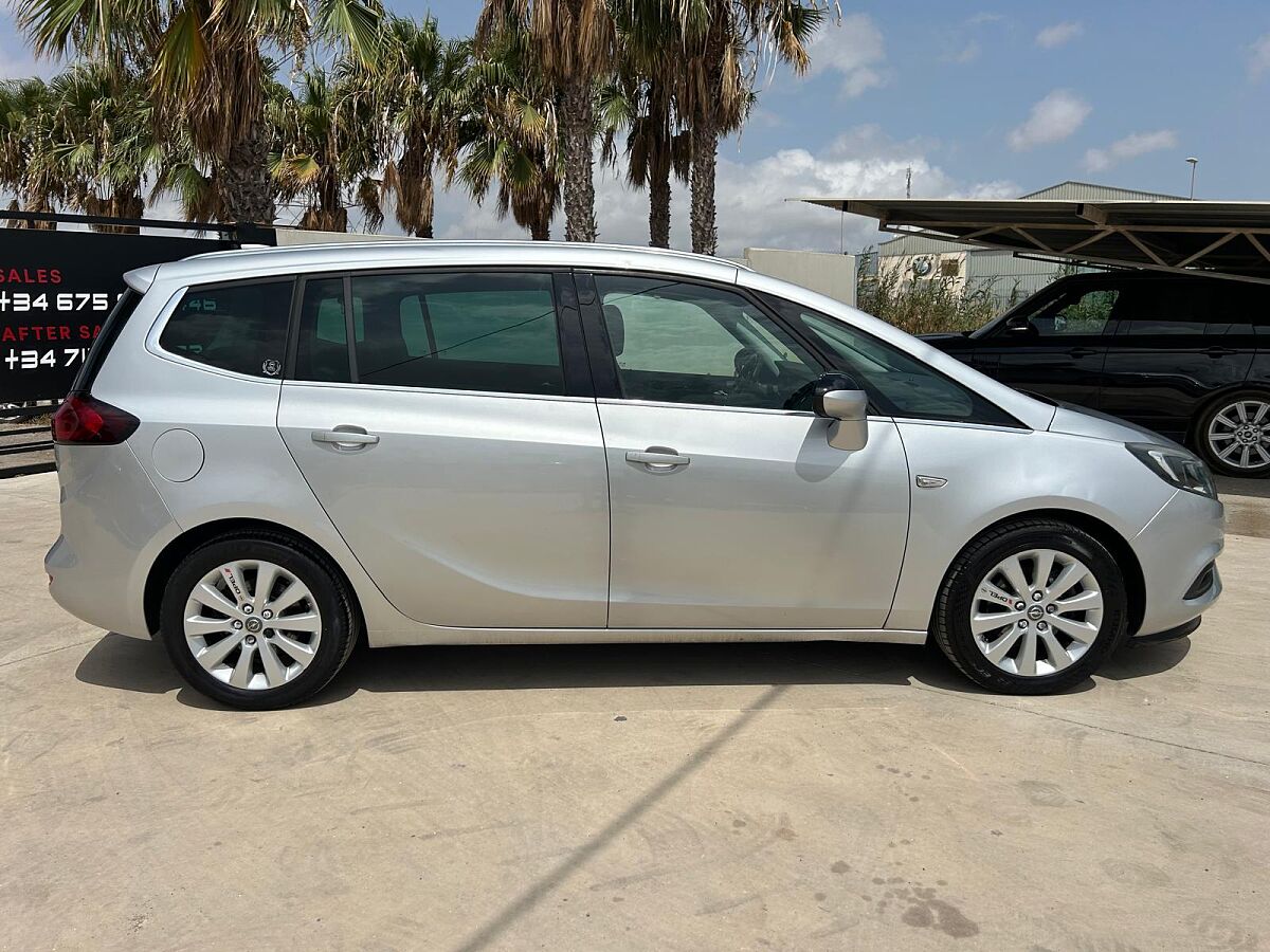 OPEL ZAFIRA TOURER 1.4 AUTO SPANISH LHD IN SPAIN 96000 MILES 7 SEATS SUPERB 2017